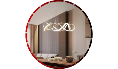 pendente ninho led dimerizavel 6081pa 78w bivolt cromado 654