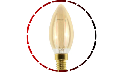 lampada led filamento ambar 2 5w 2000k e14 e27 220v g light 4