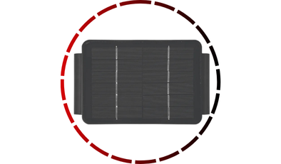 arandela led solar lia solar 70lm 3000k 4 fachos preta g light 42 2