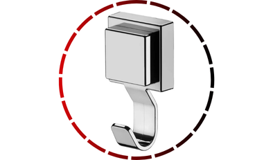 gancho multiuso com ventosa cromado future456 2