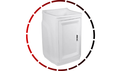 gabinete plastico com tanque 22l branco astra 456 2