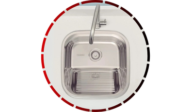 tanque inox hera compact 40x40x22 25l polido tramontina6 54 1