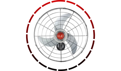 ventilador de parede power 70cm oscilante preto bivolt ventisol 564 1