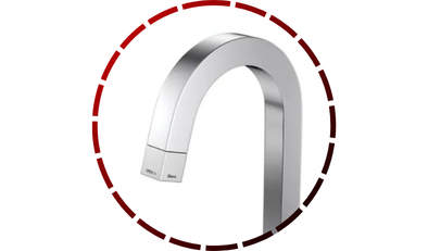 torneira lavatorio mesa bica baixa tube cromada deca 456