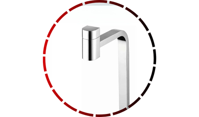 torneira lavatorio de mesa para cuba de apoio cromada lorenzetti 46 3