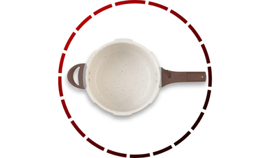 panela de pressao 4 2l ceramic life fundo de inducao pressure vanilla brinox 456 1