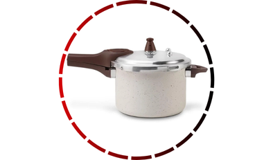 panela de pressao 4 2l ceramic life fundo de inducao pressure vanilla brinox 456 3