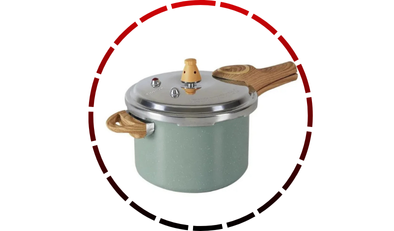 panela de pressao ceramic life pressure com fundo de inducao 4 2l verde brinox465 3