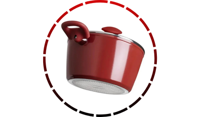 jogo de panelas antiaderente ceramic life 5 pecas optima com inducao vermelho carmin brinox4 5 2