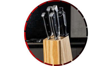 conjunto de facas 6 pecas com cepo infinity em aco inox brinox 456 2