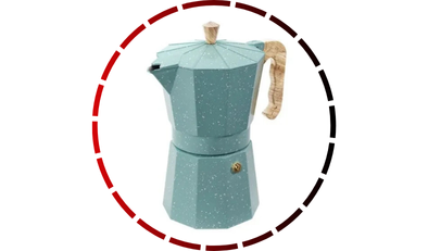 cafeteira italiana verona aluminio verde brinox 56 2