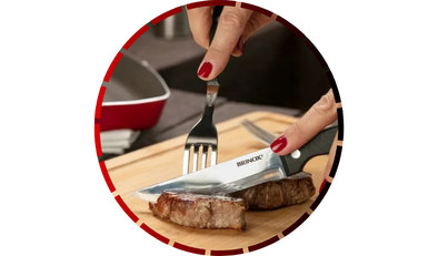 conjunto de talheres jumbo para churrasco 12 pecas brinox 46 1