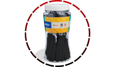faqueiro itaparica preto com 24 pecas brinox 456 2
