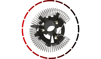 resistencia enertronic up e soft 25a 220v 7500w enerbras 456 4