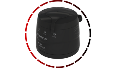 enerducha up4 6800w 220v preto enerbras 456 5