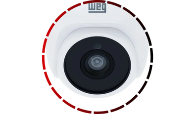 camera de seguranca analogica dome full hd wcam an p022 d11 weg 456 3