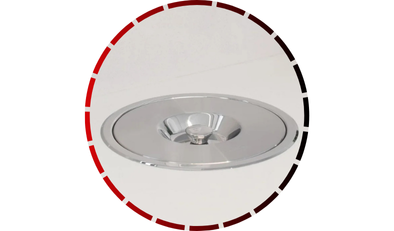 lixeira inox de embutir clean 5l tramontina 45 2