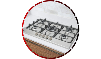 cooktop a gas new penta em aco inox 5 queimadores tramontina 9184 2