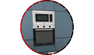 micro ondas de embutir inox easy 60 25 l em aco inox com acabamento acetinado 8 funcoes tramontina 45 2