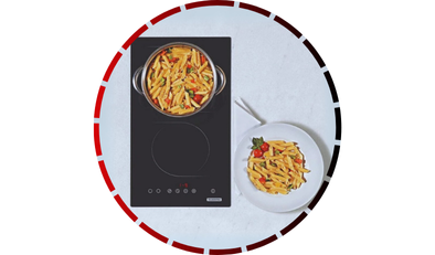 cooktop eletrico new domino vitroceramico com 2 areas de aquecimento e comando touch tramontina 45 2