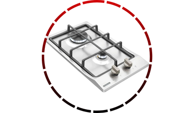 cooktop a gas domino em aco inox 2 queimadores tramontina 45 1