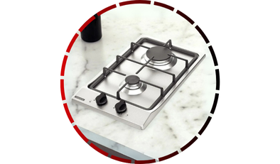 cooktop a gas domino ff 2gx 30 em aco inox 2 queimadores tramontina45 2