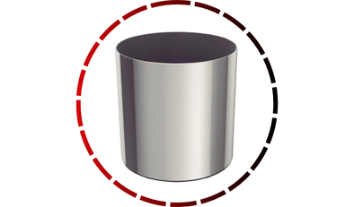 lixeira redonda inox stampa 12l tramontina 5 2