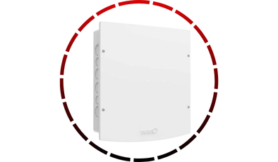 caixa de passagem embutir pvc 30x30cm branca tigre 45