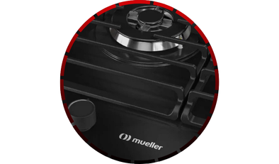 cooktop 5 bocas gas mesa de vidro tripla chama mcg5bm bivolt mueller4 5 2