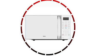 forno micro ondas multifuncoes 20l pmo23bb branco 220v philco 45 2