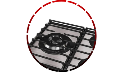 cooktop 5 bocas a gas tripla chama mesa de aluminio mcg5bl bivolt mueller 45 1
