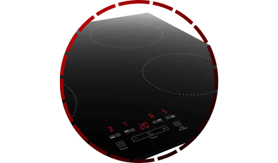 cooktop 4 bocas de inducao com turbo mci014bg1 220v mueller 45 1