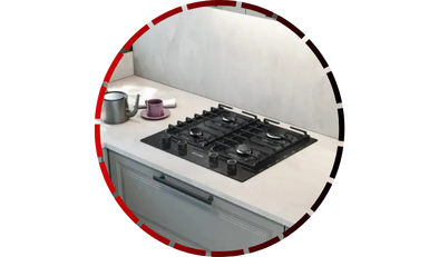 cooktop 4 bocas a gas mesa de vidro grades de ferro fundido mcg4bm bivolt mueller 45 2