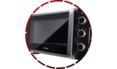 forno eletrico bancada sapore preto 220v 44l mueller4 5 3