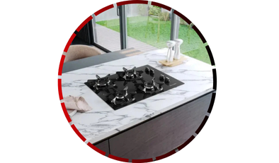 cooktop 4 bocas com queimador ultra chama preto 220v mueller 45 1