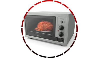 forno eletrico bancada fratello titanio 220v 44l mueller 45 2