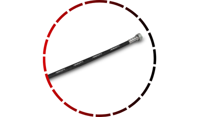 mangote do vibrador portatil com ponteira 28mm x 1 2m menegotti 45 1