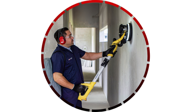 lixadeira de parede e teto led mlp 750w 220v menegotti45 3