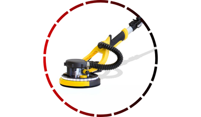 lixadeira de parede e teto led mlp 750w 220v menegotti45 6