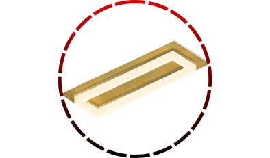 plafon eros led bronze 24w 300060004000k autovolt unico g light45 1