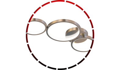 plafon cleo led 36w 300060004000k autovolt unico g light4 5 2