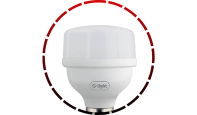 led ence t60 ip65 9w 3000k 220v dimerizavel caixa unico g light 456 1