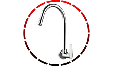 torneira para cozinha de parede bica movel joy c32 lorenzetti 45