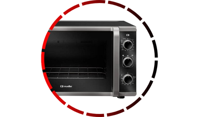 forno eletrico mfb50k preto fosco 220v 45 2