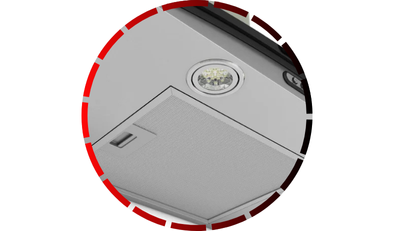 coifa de parede vidro curvo duto slim 90cm inox fogatti 45 2