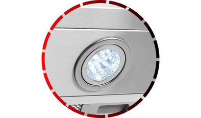 coifa de parede vidro curvo duto slim inox 70cm 220v fogatti4 5 1