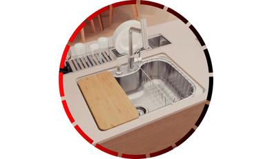 cuba morgana 60 fx undermount inox e acessorios tramontina faqueiro bellagio 24 pcs brinox 45 2