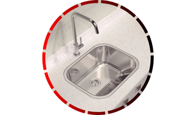 tanque tramontina 50x40x23 de encaixe inox polido faqueiro bellagio 24 pecas brinox 45