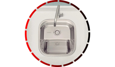 tanque inox hera compact 40x40x22 25l polido tramontina faqueiro bellagio 24 pecas brinox 45