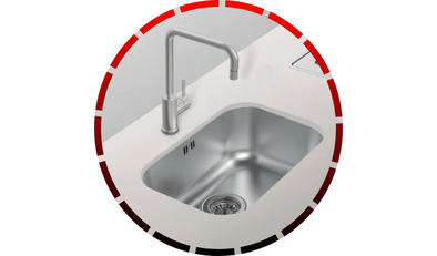 cuba tramontina 56x34cm lavinia 56 bl inox alto brilho faqueiro bellagio 24 pecas brinox 45